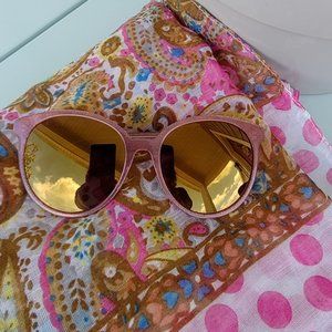 DIFF Mirrored Sunglasses